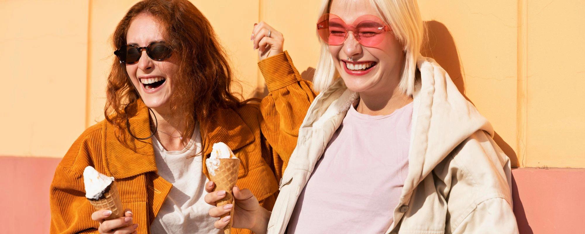 Manger une glace à Porto-Vecchio