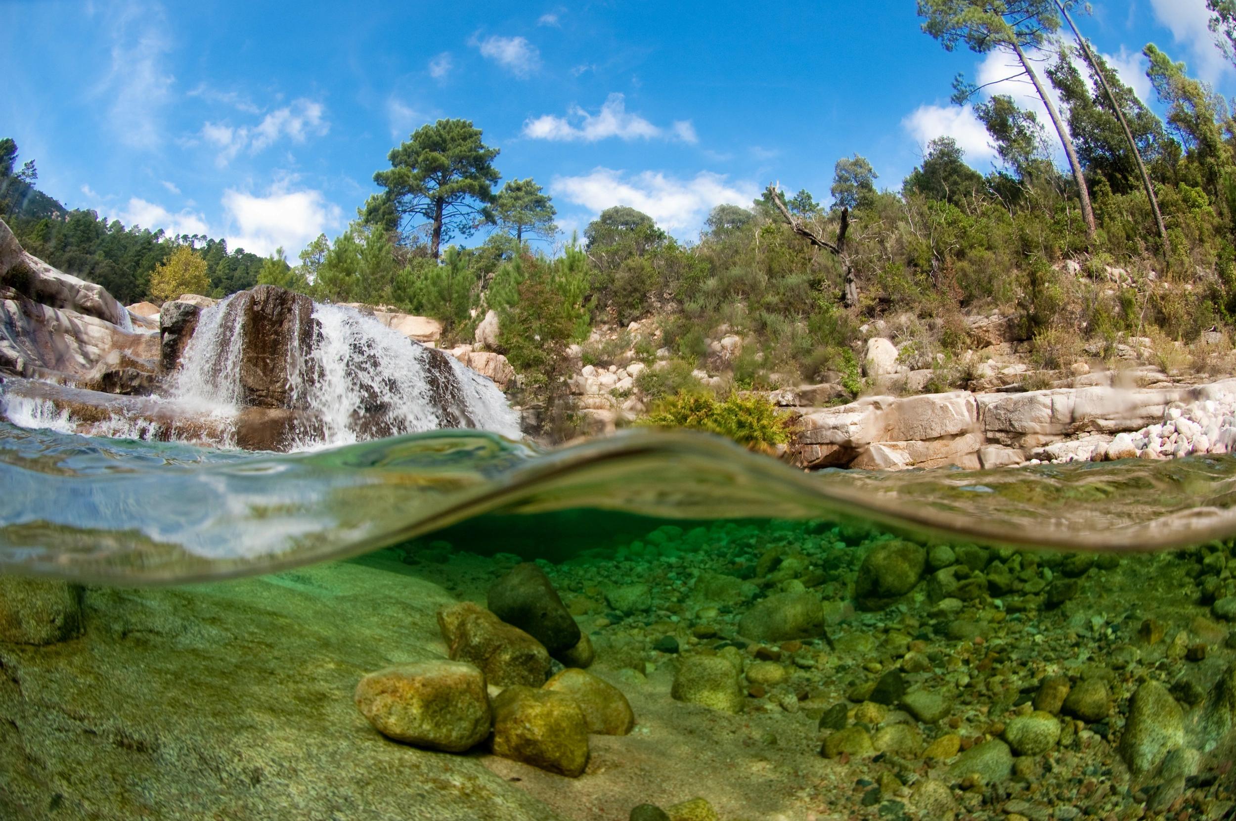 Les piscines naturelles près de Porto-Vecchio