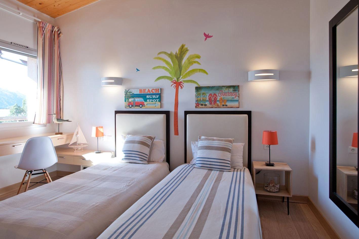 Les chambres d'enfant de nos appartements à louer Santa Giulia